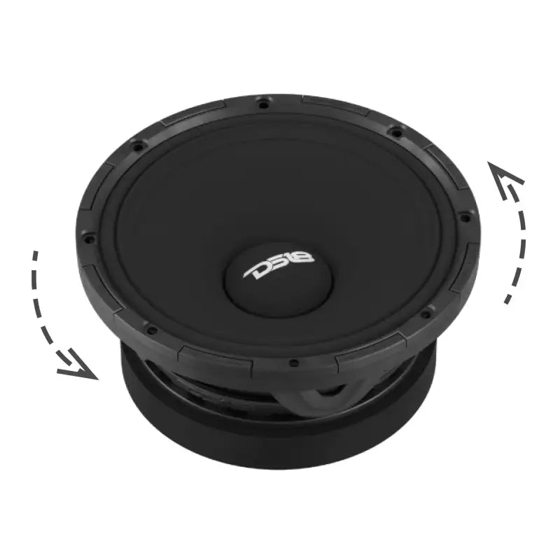 DS18 High-Sensitivity Mid-High Loudspeakers with Rotating Recone (6.5", 98dB, 4-Ohm, 95Hz-17kHz)