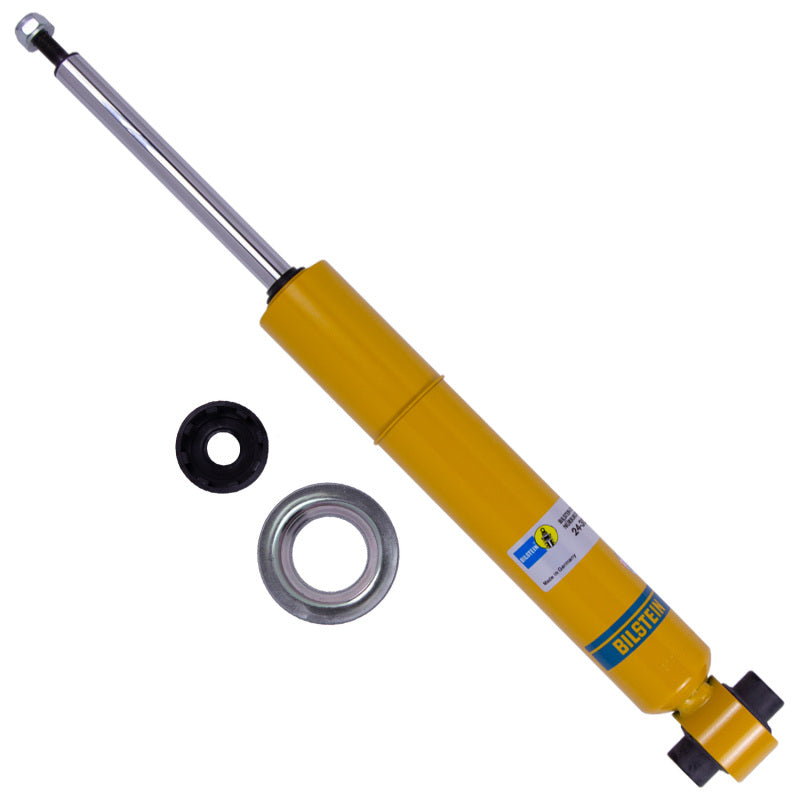 Yellow Bilstein B6 Performance monotube rear shock absorber for 2018-2021 BMW X3 and X4.