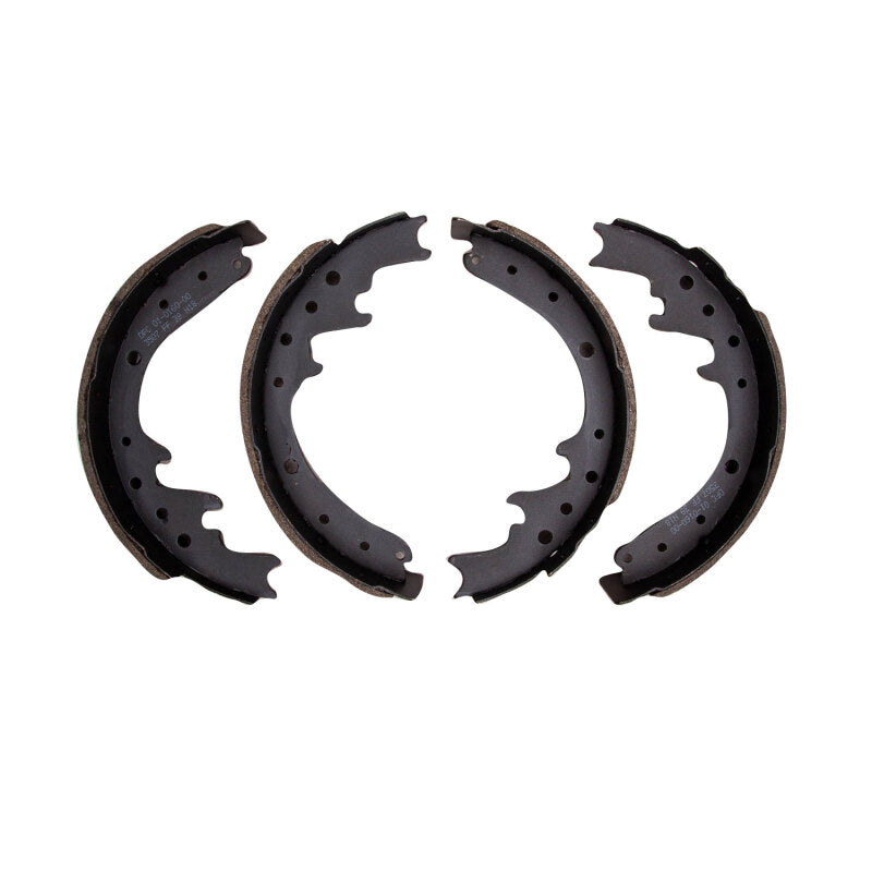 DFC 1901-0160-00 Premium Service semi-metallic brake shoes with black anti-rust finish