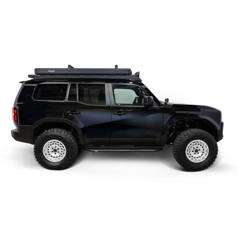 Westin Outlaw Running Boards; 2024-2026 Toyota Land Cruiser; Textured Black