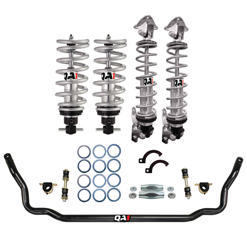 QA1 Level 1 Handling Kit 2.0 for 1994-1996 GM B-Body featuring performance shocks and tubular suspension components.
