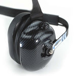 Rugged Radios H41 Behind-the-Head (BTH) 2-Way Radio Headset - Carbon Fiber