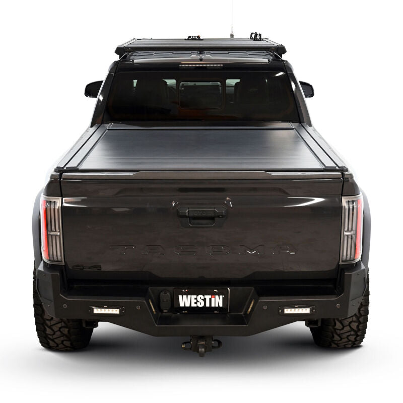 Westin Manual Retractable Tonneau Cover for 2024-2026 Toyota Tacoma (5ft Bed) - Black
