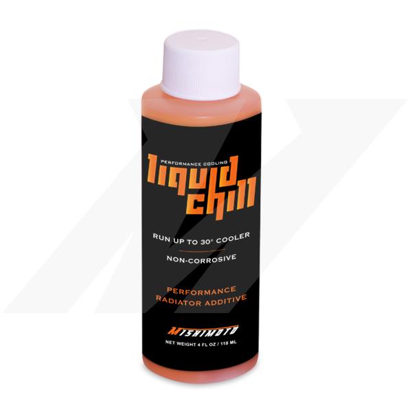 Bottle of Mishimoto Liquid Chill Performance Radiator Coolant Additive