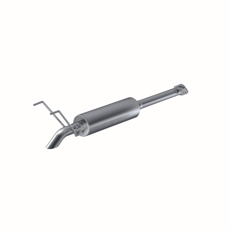 MBRP Armor Lite 2.5 inch aluminized steel cat-back exhaust with turn down tip for 2001-2004 Toyota Tacoma
