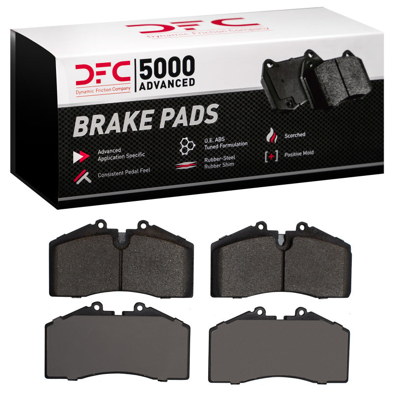 DFC 5000 Advanced Low Metallic Brake Pads for Porsche 911, 928, and 944