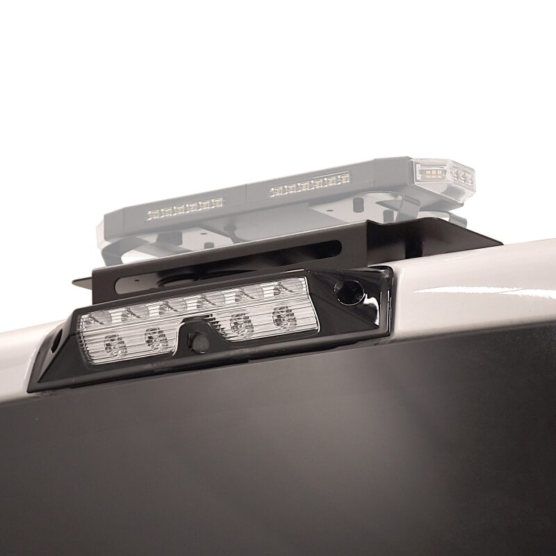 Textured black powder-coated 6061 aluminum Putco Hornet 16-inch roof light mounting brackets