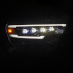 Alpha-Black AlphaRex NOVA-Series LED projector headlights for 2025-2026 Dodge Ram 1500.