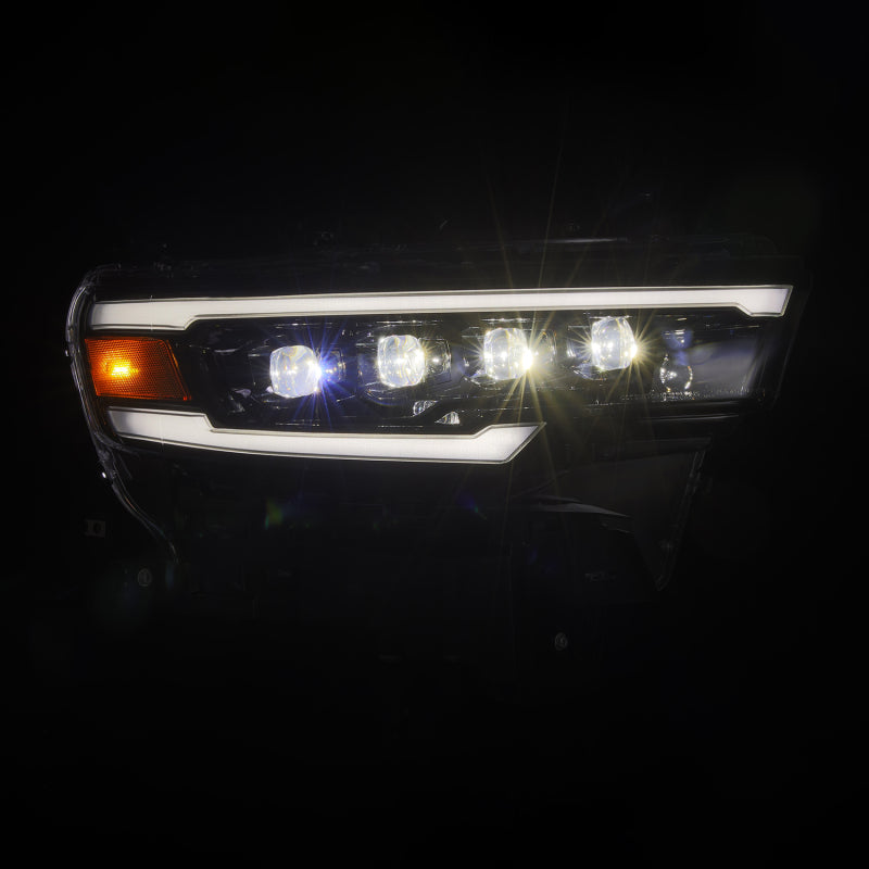 Alpha-Black AlphaRex NOVA-Series LED projector headlights for 2025-2026 Dodge Ram 1500.