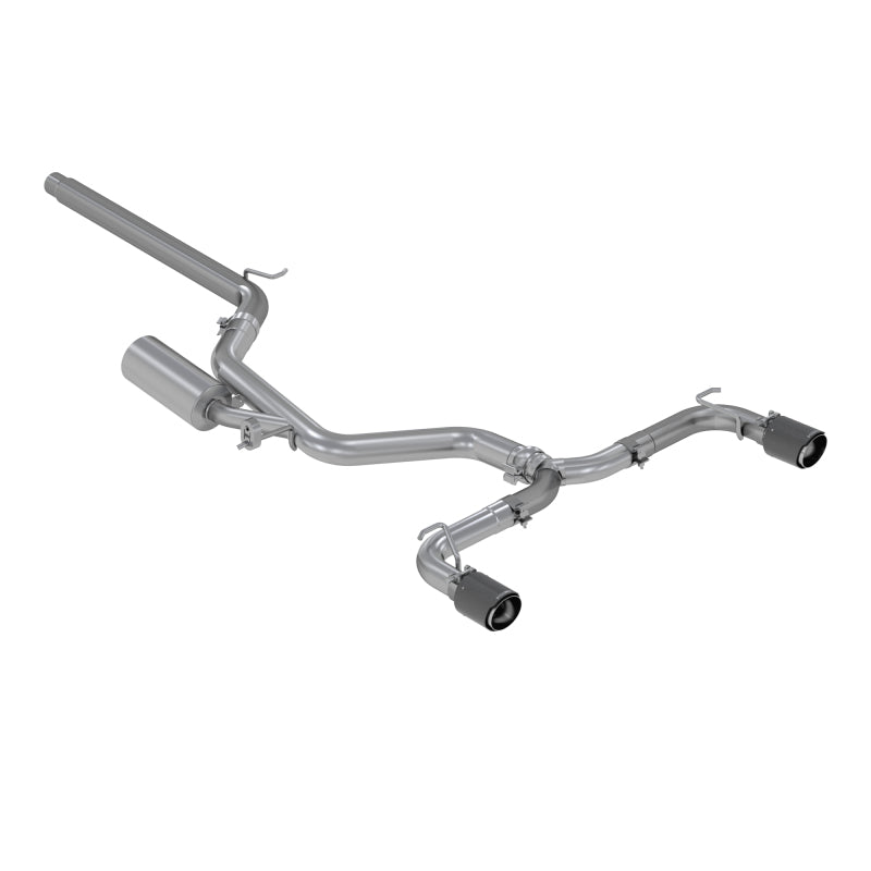 MBRP Armor Pro Series T304 stainless steel cat-back exhaust system with 3-inch mandrel-bent tubing and dual rear tips