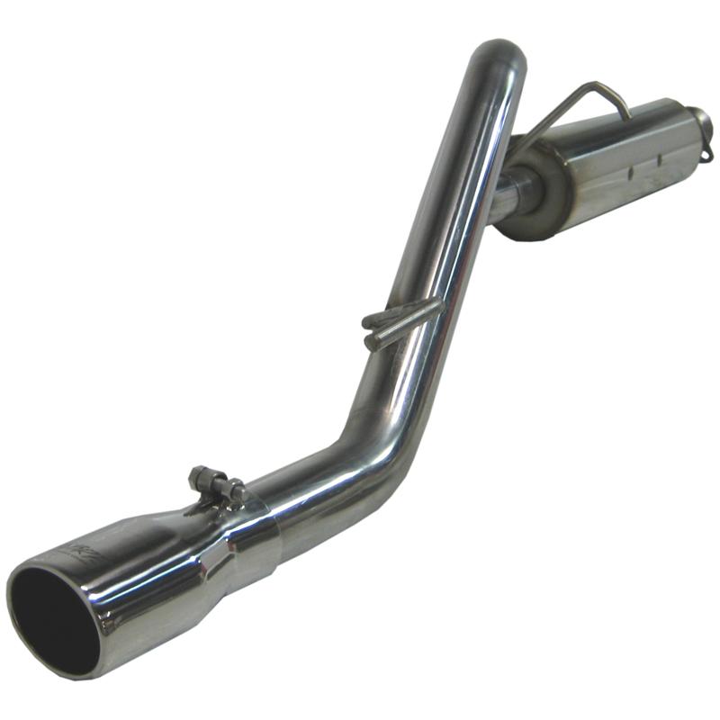 MBRP Armor Plus Series T409 stainless steel single-exit cat-back exhaust system for 2002-2007 Jeep Liberty