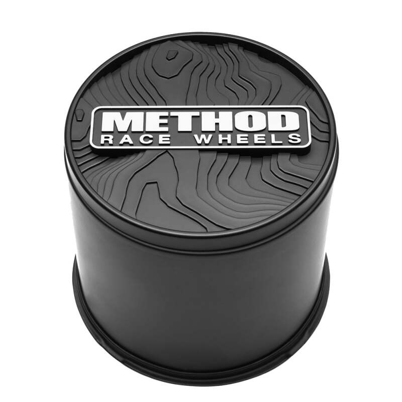 Method Race Wheels 130mm Top Push-Through Center Cap - Black