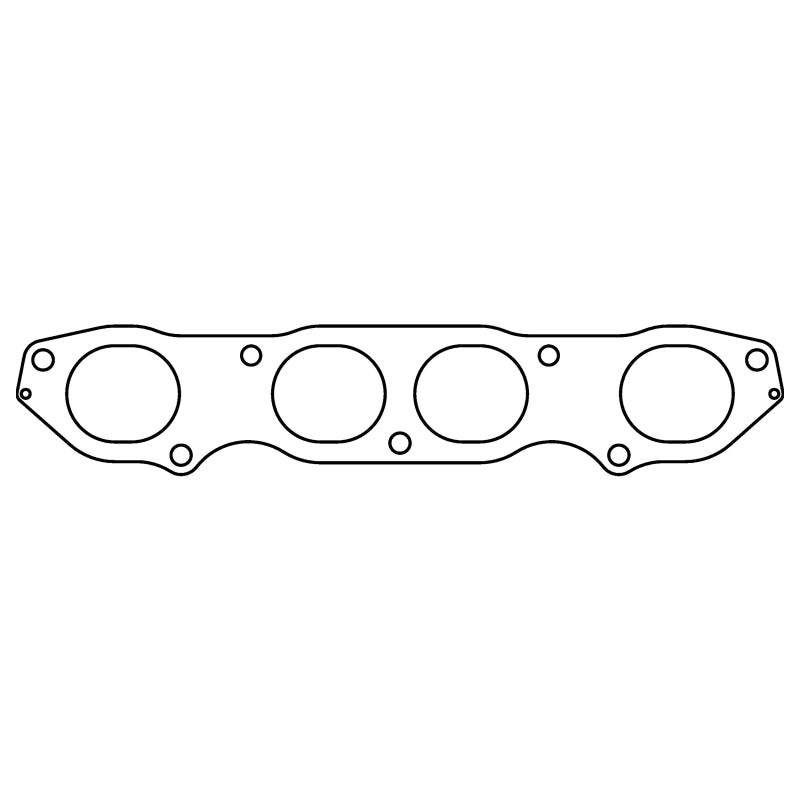 Cometic Multi-Layer Steel (MLS) exhaust gasket with 2.030 inch by 1.730 inch ports for 2000-2009 Honda S2000.