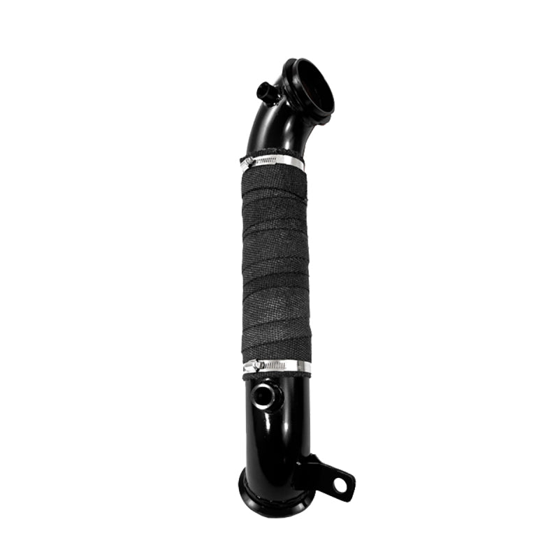 MBRP 3-inch black turbo downpipe for 2011-2015 Chevrolet and GMC 6.6L Duramax diesel trucks