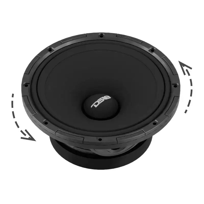 DS18 8" High-Sensitivity Mid-High Loudspeaker with Rotating Recone (100.2dB, 4-Ohm)