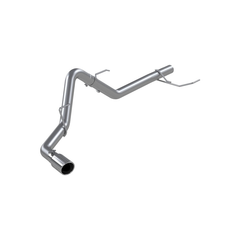 MBRP 3-inch aluminized steel single side exit resonator-back exhaust for 2021-2026 Ford F-150 Powerboost