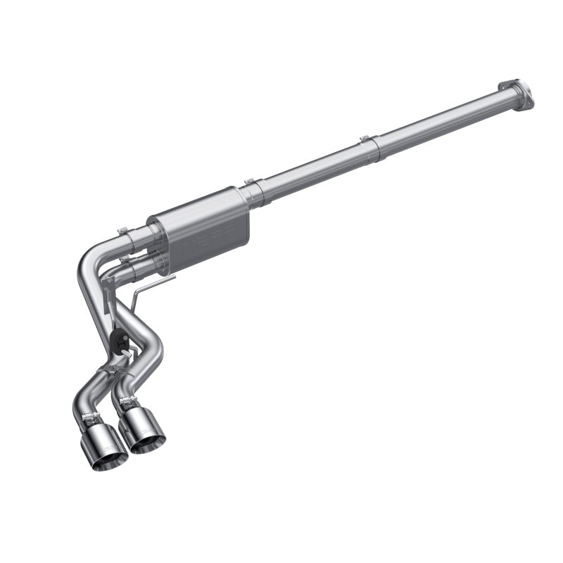 MBRP Armor Pro Series 3-inch T304 stainless steel single side exit cat-back exhaust for 2021-2026 Ford F-150.