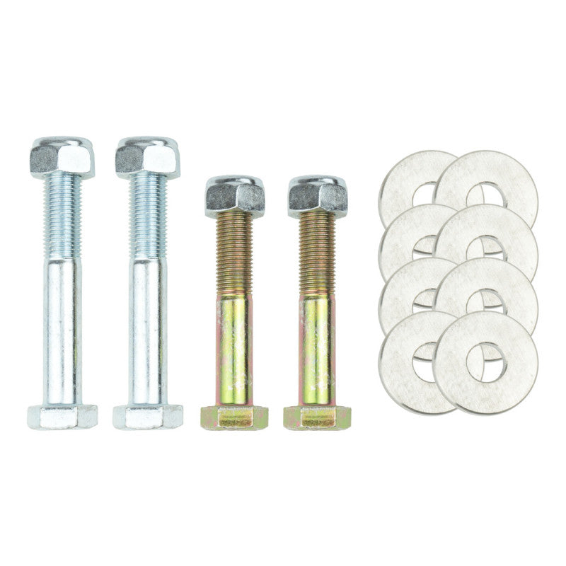 ISR Performance eccentric lockout plates and mounting hardware for 1995-1998 Nissan 240sx S14