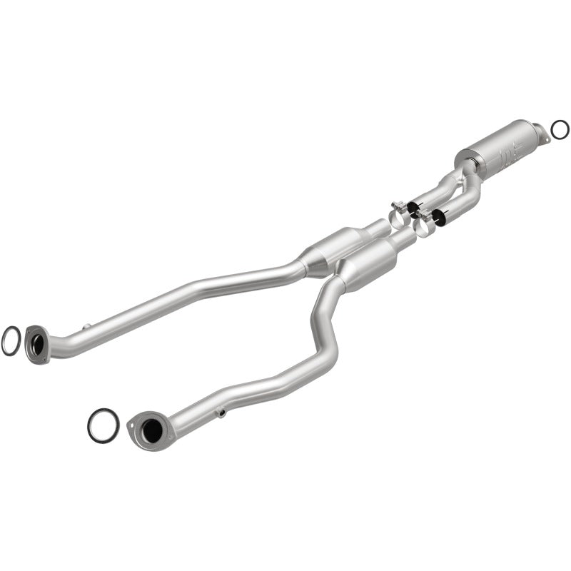 MagnaFlow 21-071 OEM Grade direct-fit stainless steel catalytic converter for 2006-2013 Lexus IS250.