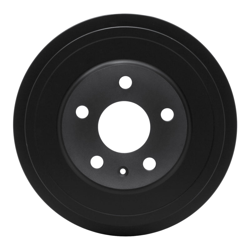 DFC True Balanced rear brake drum with black high-temperature coating for 2011-2012 Volkswagen Jetta