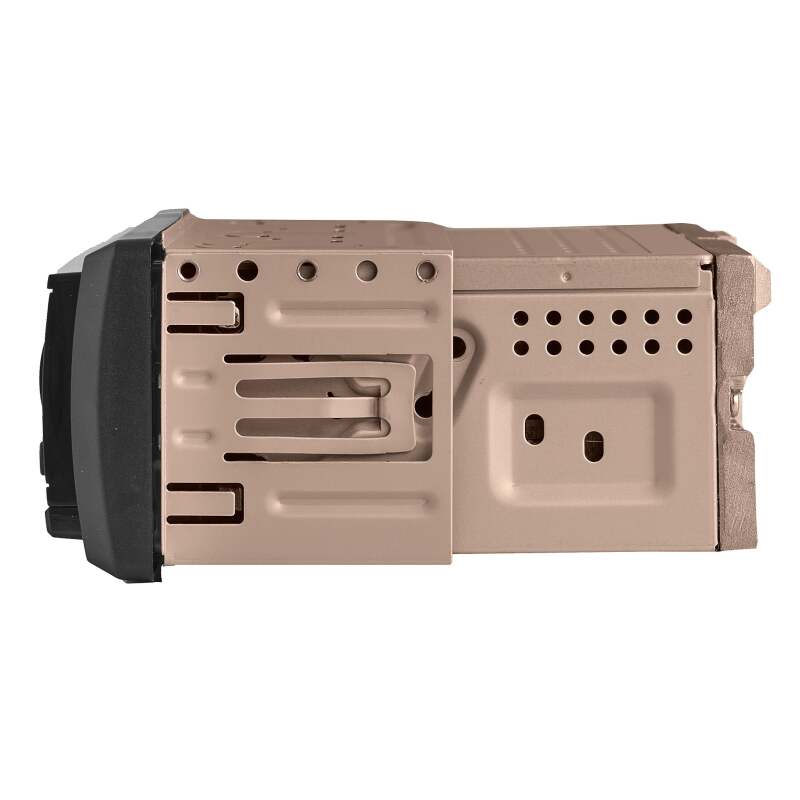DS18 SDX-P100 Single-DIN digital media receiver with RGB illuminated interface and DSP controls.