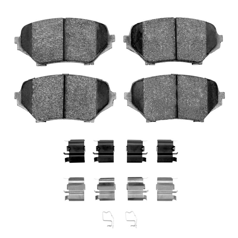 DFC Active Performance front brake pads and installation hardware kit for 2006-2015 Mazda MX-5 Miata.