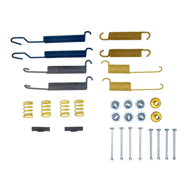 DFC front drum brake hardware kit with springs, pins, and retainers for 1969-1974 Ford F-500.