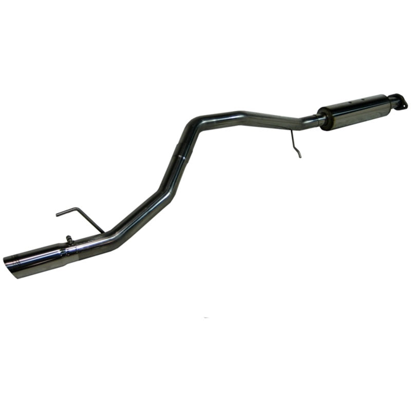 MBRP Armor Plus Series T409 stainless steel single-exit cat-back exhaust system for Jeep Commander