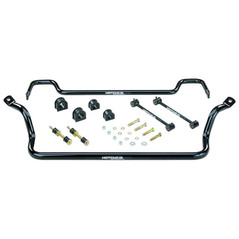 Hotchkis 2242 hollow front and rear sport sway bars with polyurethane bushings and stainless hardware for Ford F-150.