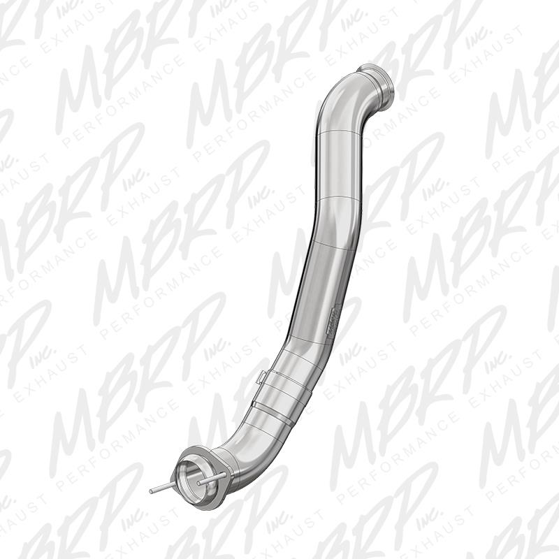 MBRP Armor Lite 4-inch aluminized steel turbo down-pipe for 2008-2010 Ford 6.4L Powerstroke diesel engines