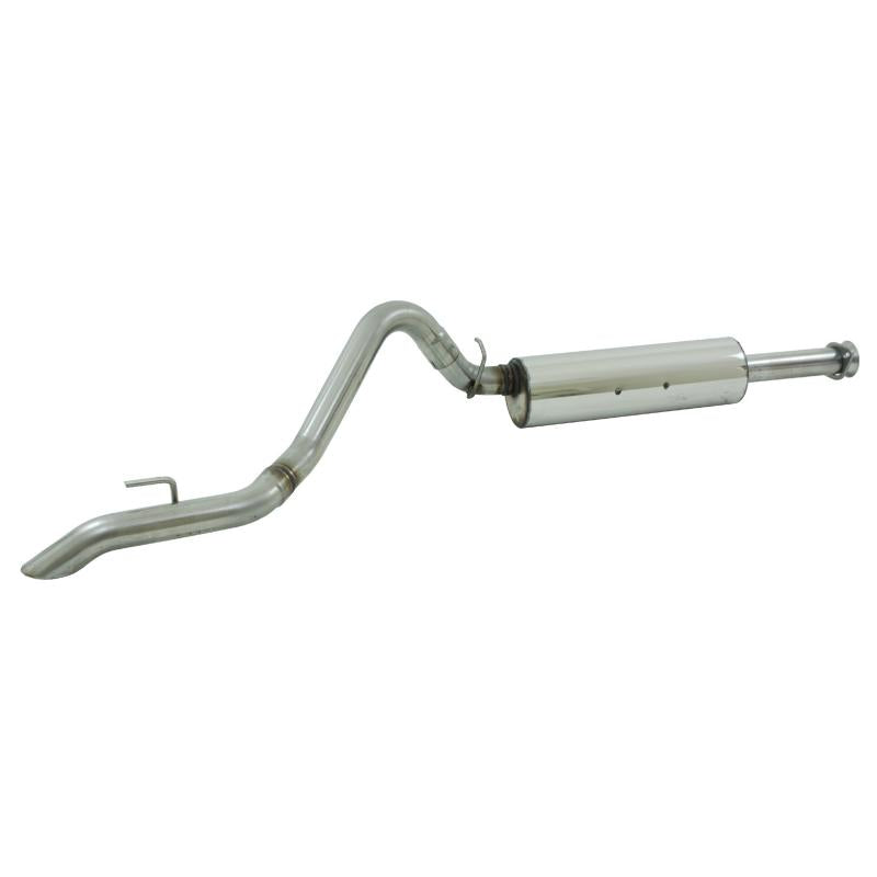 MBRP ARMOR PLUS T409 stainless steel cat-back exhaust system for 2004-2006 Jeep Wrangler TJ Unlimited.