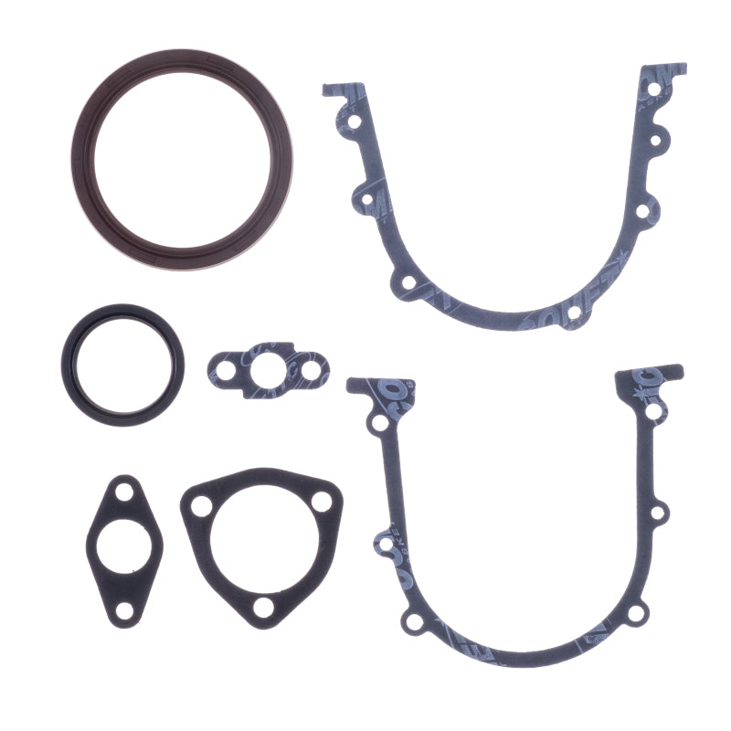 Cometic Street Pro bottom end gasket and seal kit with MLS and AFM materials for Nissan SR20DET engines.