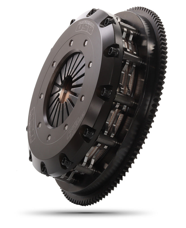 Clutch Masters FX 850 PRO Series twin disc clutch assembly with 12-post steel foundation and steel flywheel