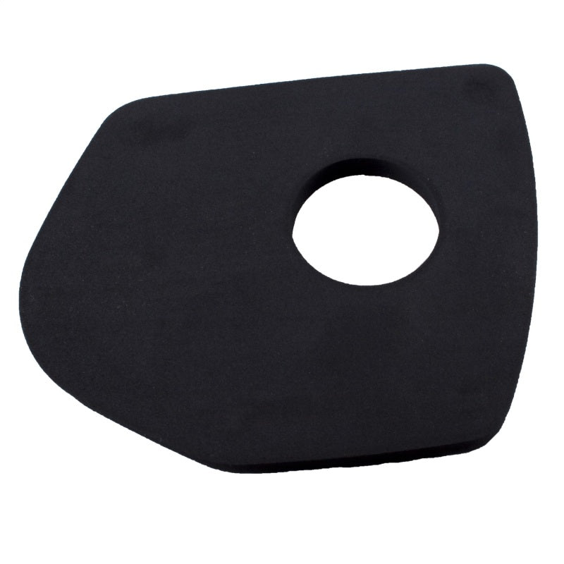 Omix black rubber steering column to firewall seal for Jeep CJ and Wrangler YJ models.