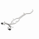 MagnaFlow BMW SPEQ Series Cat-Back Exhaust System Black Chrome