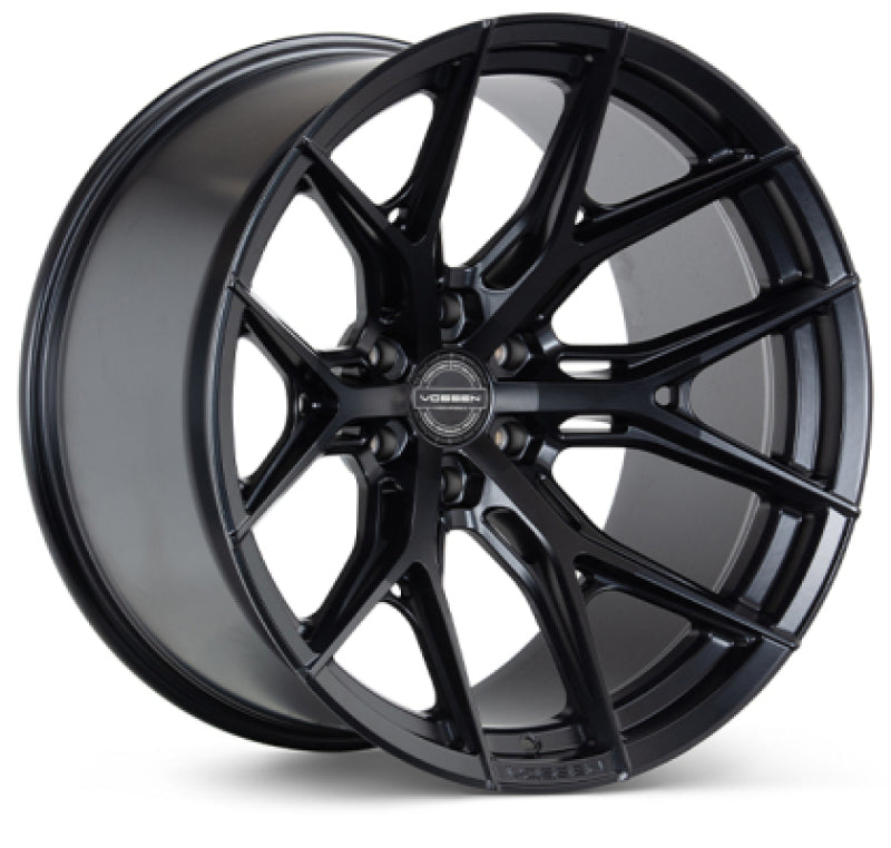 Vossen HF6-4 Hybrid Forged 22x10 8x180 ET-18 Super Deep Face Satin Black Wheel - HF64-2Z20-SB