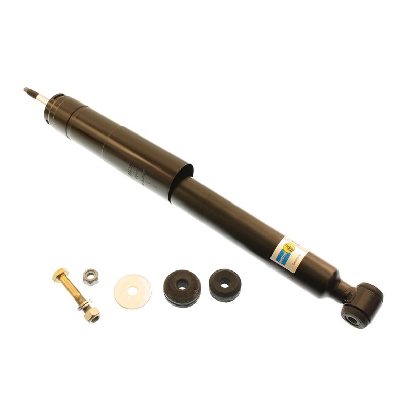 Bilstein B4 series rear monotube shock absorber with 36mm body and silver finish.