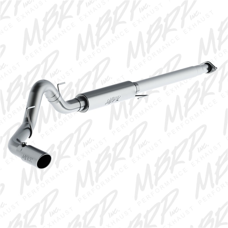 MBRP Armor Pro Series 4-inch T304 stainless steel single side exit cat-back exhaust for 2015-2020 Ford F-150