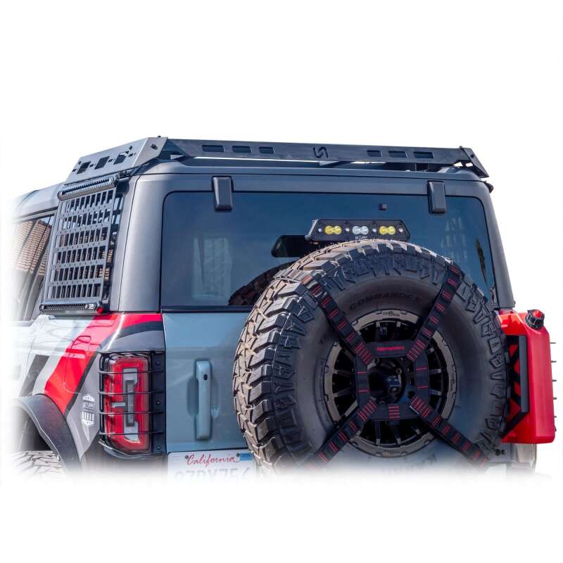 Turn Offroad Side Molle Storage Panels for 2021-2024 Ford Bronco 4-Door (OE Hard Top)