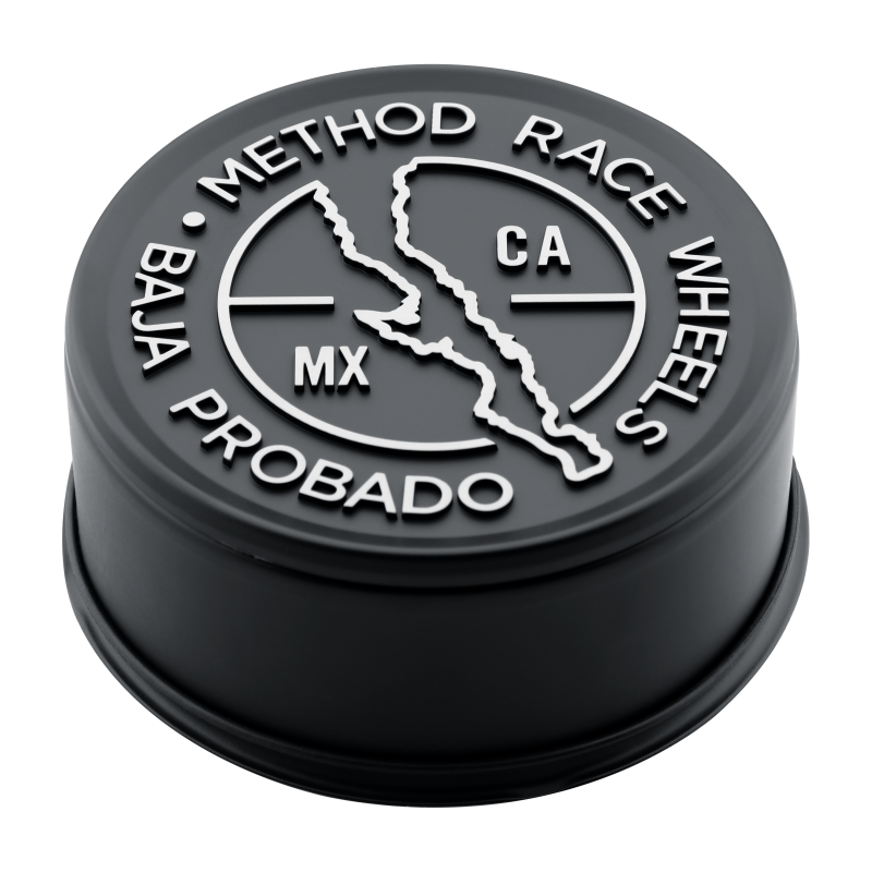 Method Race Wheels Baja Push Thru Center Cap - 108mm, Black