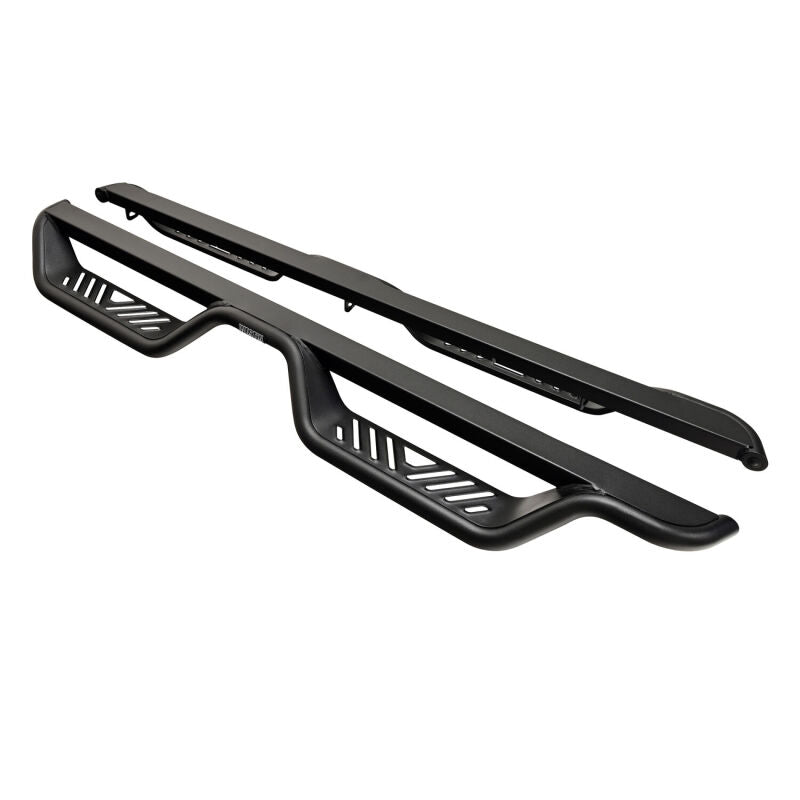 Westin Outlaw Drop Nerf Step Bars - Textured Black - Fits 2024-2026 Toyota Land Cruiser