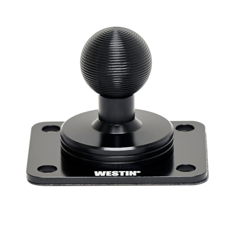 Westin Adventure Mount Accessory AMPS Compatible Base Mount with 20mm Ball (38mm x 30mm)