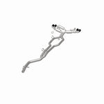 MagnaFlow BMW SPEQ Series Cat-Back Exhaust System Black Chrome