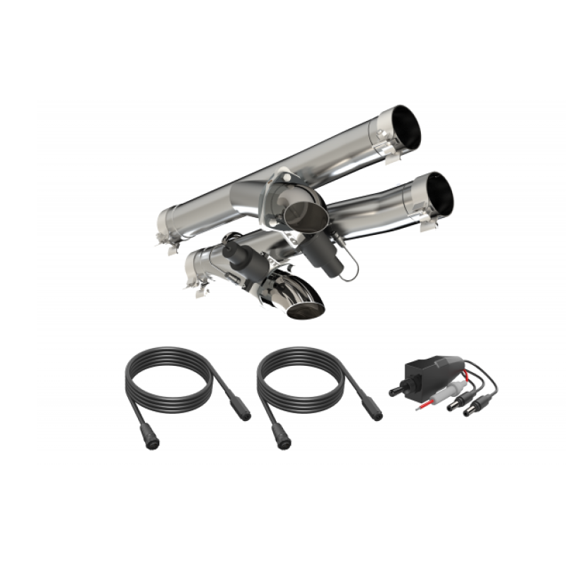Aggressor series exhaust cutout pipe for 2021-2024 Ram TRX with 6.2L engine