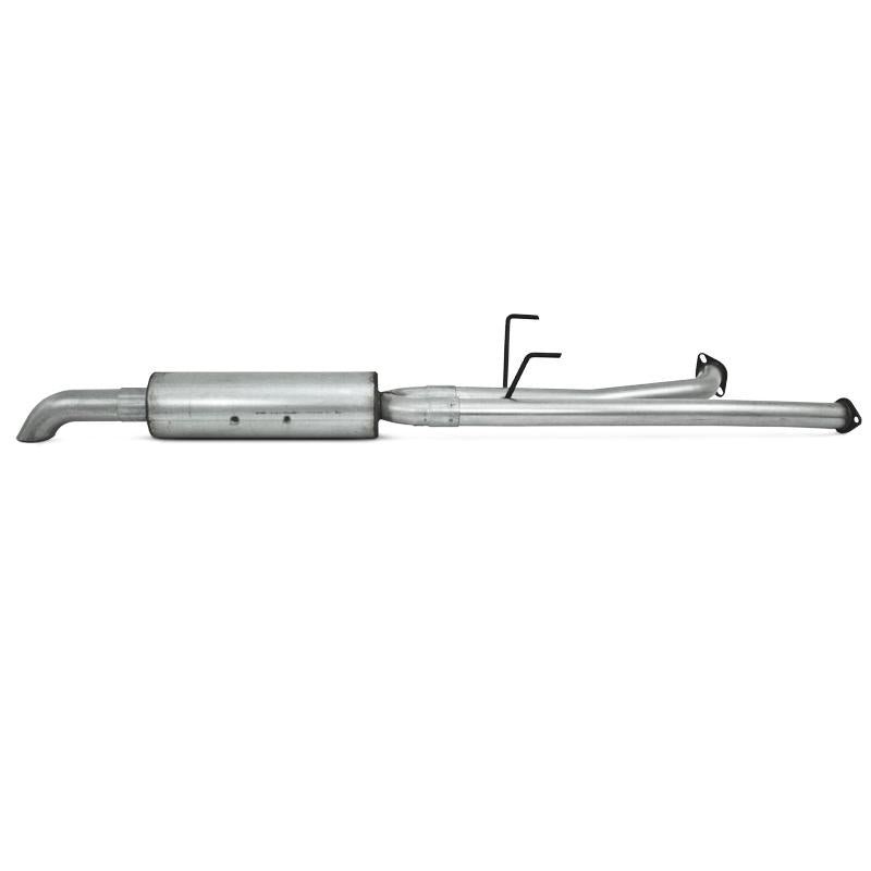 MBRP Armor Lite aluminized steel cat-back exhaust system with turn-down exit for 2007-2009 Toyota Tundra.