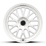 Fifteen52 Holeshot RSR multi-spoke rally wheel in a bright Rally White finish.