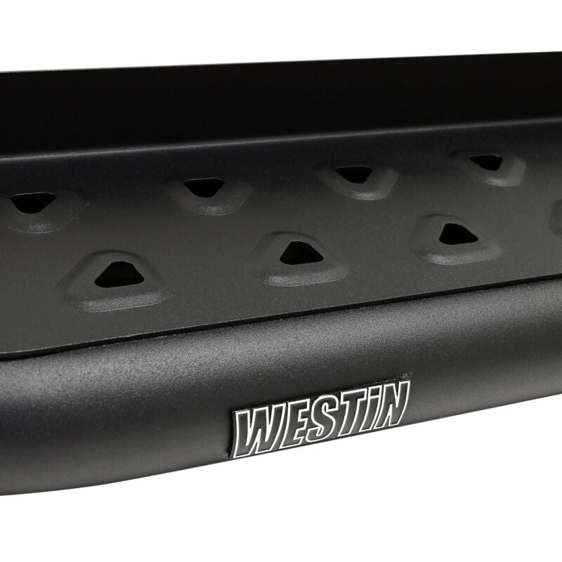 Westin Outlaw Running Boards; 2024-2026 Toyota Land Cruiser; Textured Black