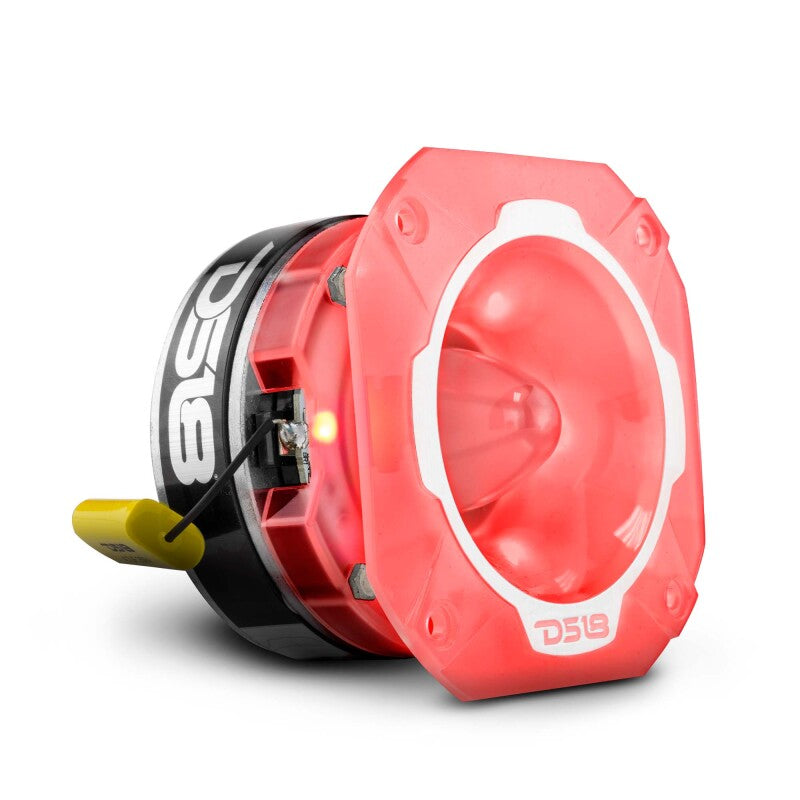 DS18 PRO-TW3L 4-inch super bullet tweeter with titanium voice coil and integrated RGB LED lighting