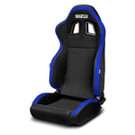 Sparco R100 Reclinable Street Seat - Black/Blue