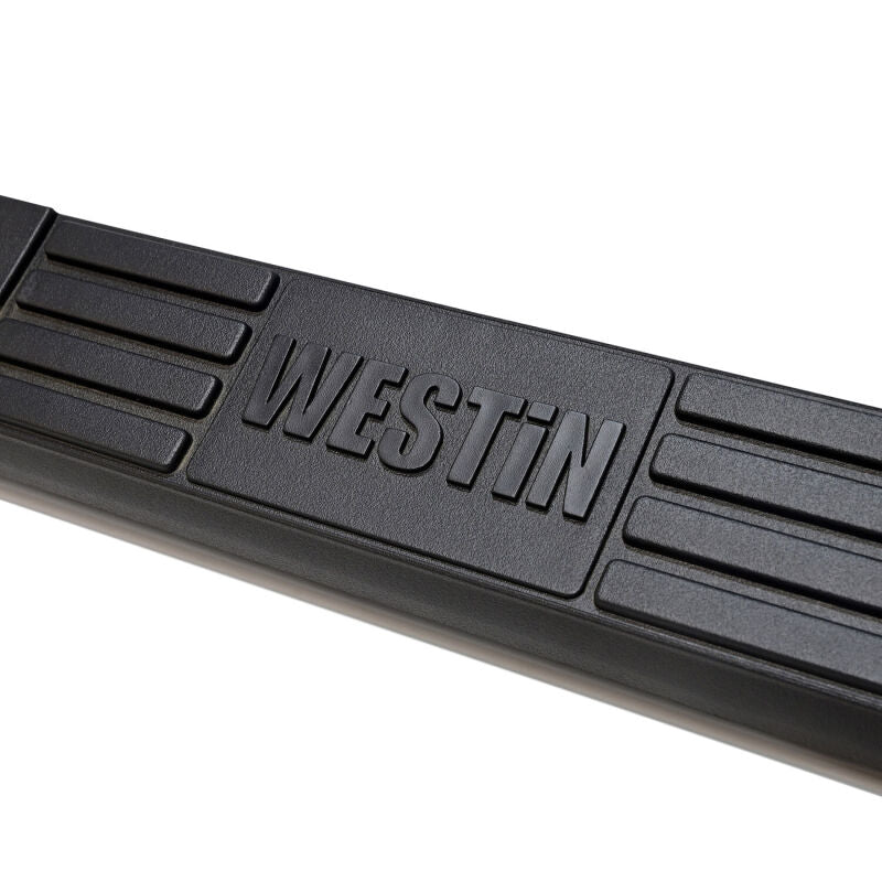 Westin E-Series 3 Round Nerf Step Bars - Black - Fits 2022-2024 Ford Maverick